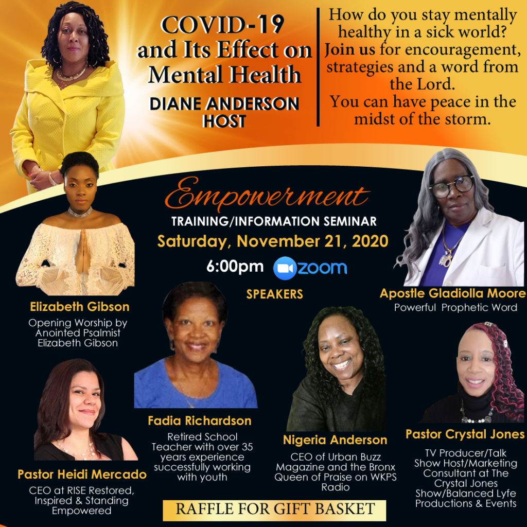 Powerful Workshop Coming Up on November 21, 2020