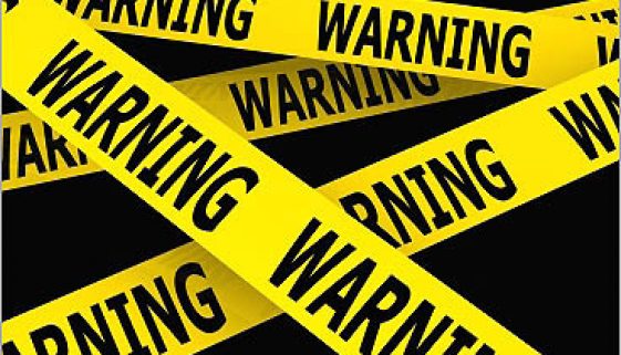 warning
