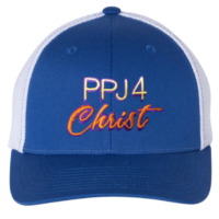 PPJ4 Christ - Blue&White Hat