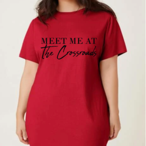 Meet Me At The Crossroads Tee Dress